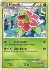 Meganium 26/123 Cracked Ice Holo Promo - HeartGold & SoulSilver Series Collection Exclusive